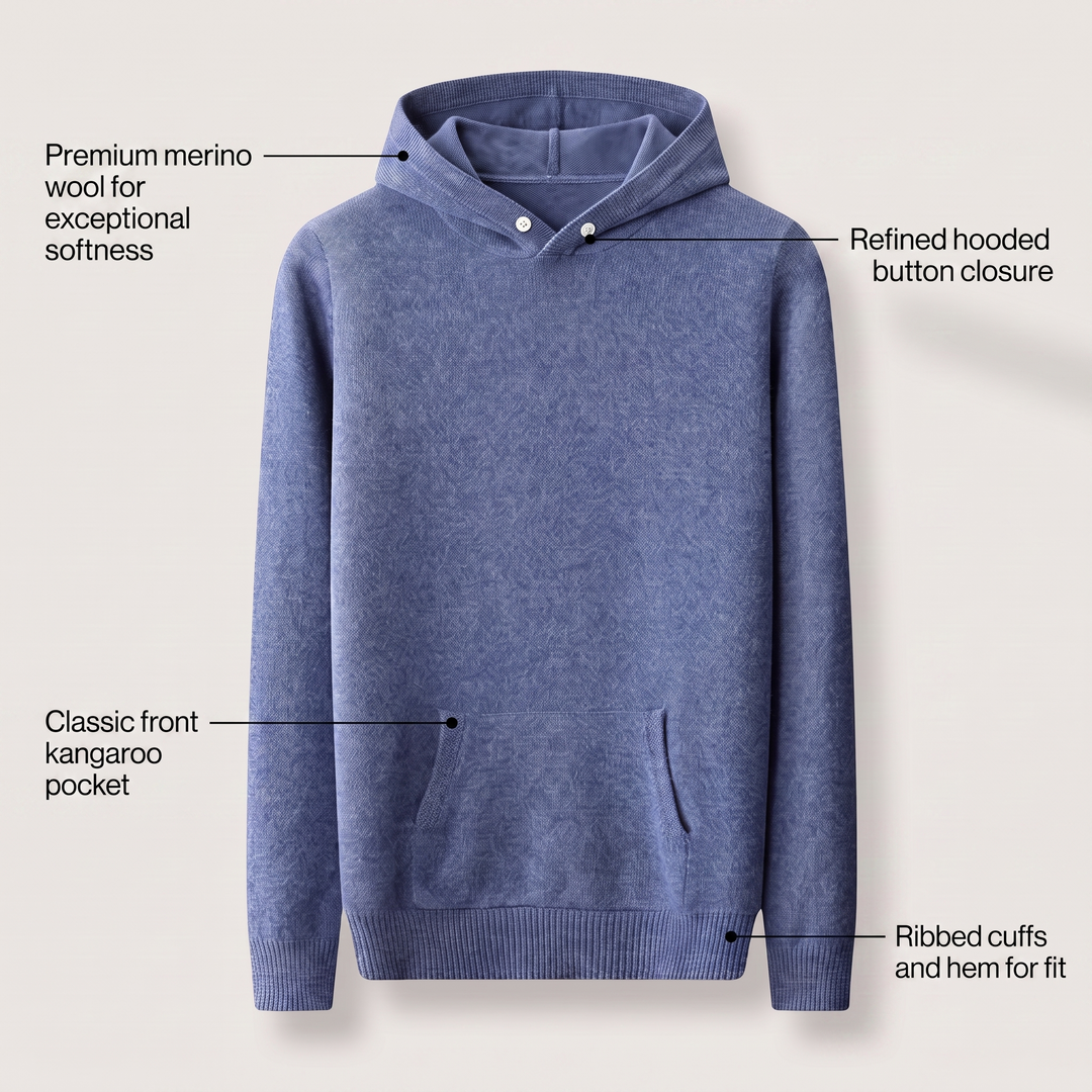 ARDEN MERINOULL HOODIE