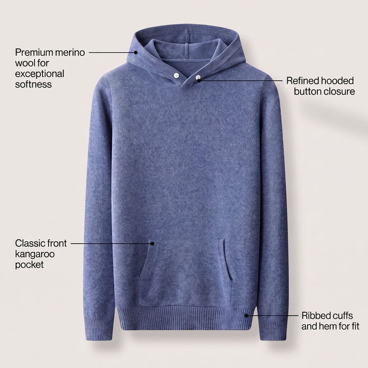 ARDEN MERINOULL HOODIE
