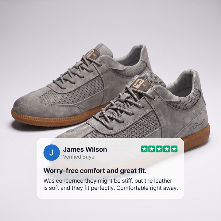CALVINO ÄKTA LÄDER Sneakers