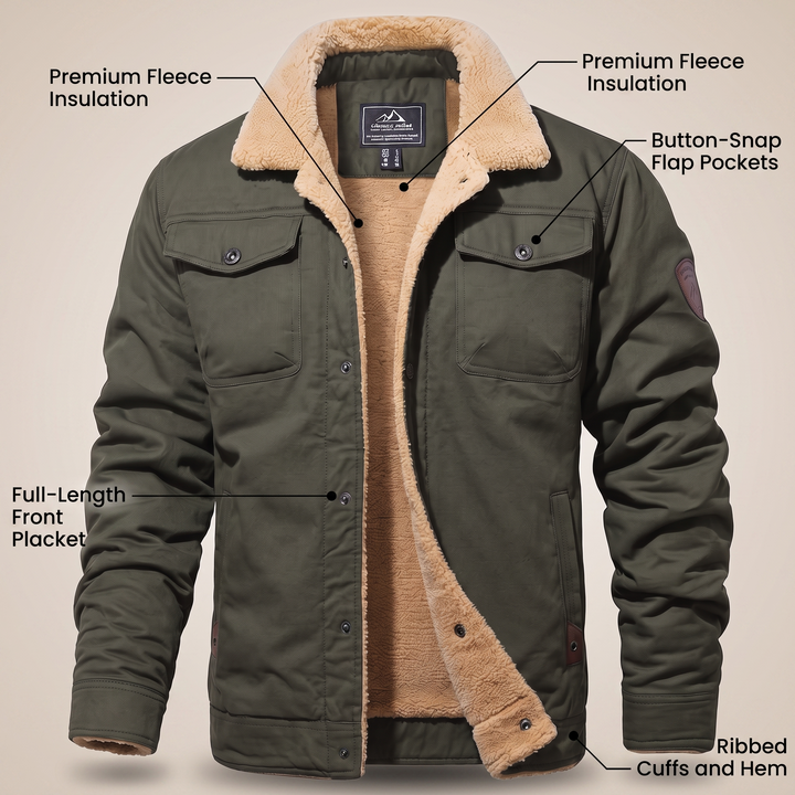 CASEY FLEECE BOMBERJACKA