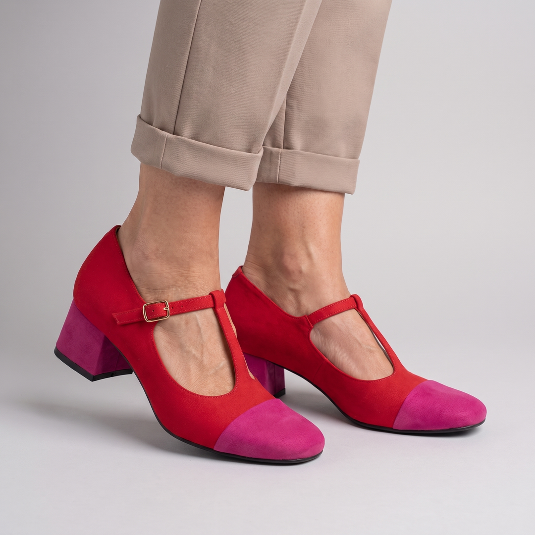 CORVELLE KLASSISKA LOAFERS MED KLACK