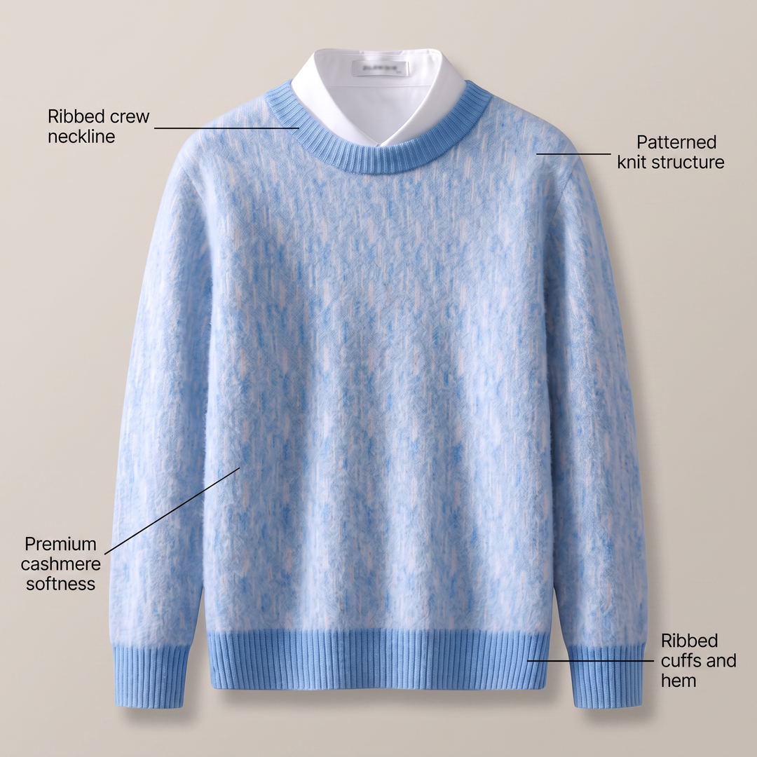 EMILIO CASHMERE-tröja