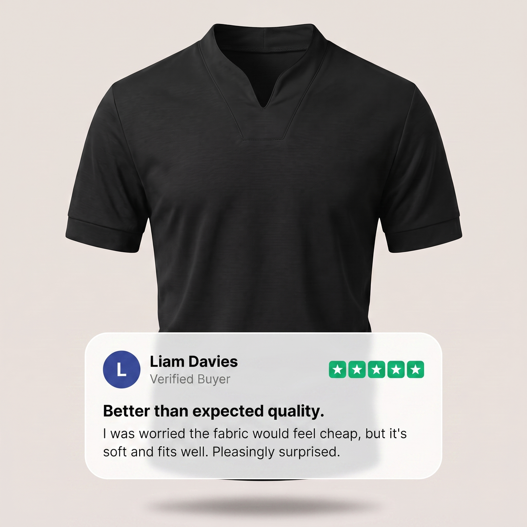 ETHAN BUSINESS FITNESS-T-SHIRT