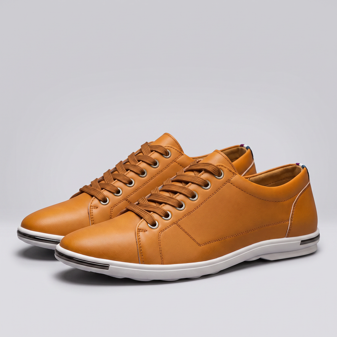 gråSON LÄDERSneakers