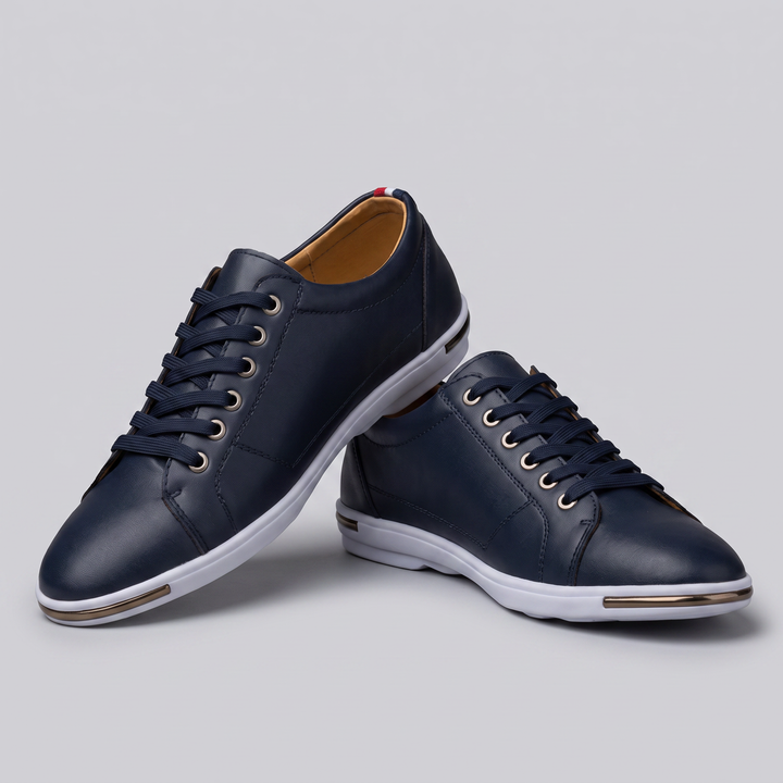 gråSON LÄDERSneakers