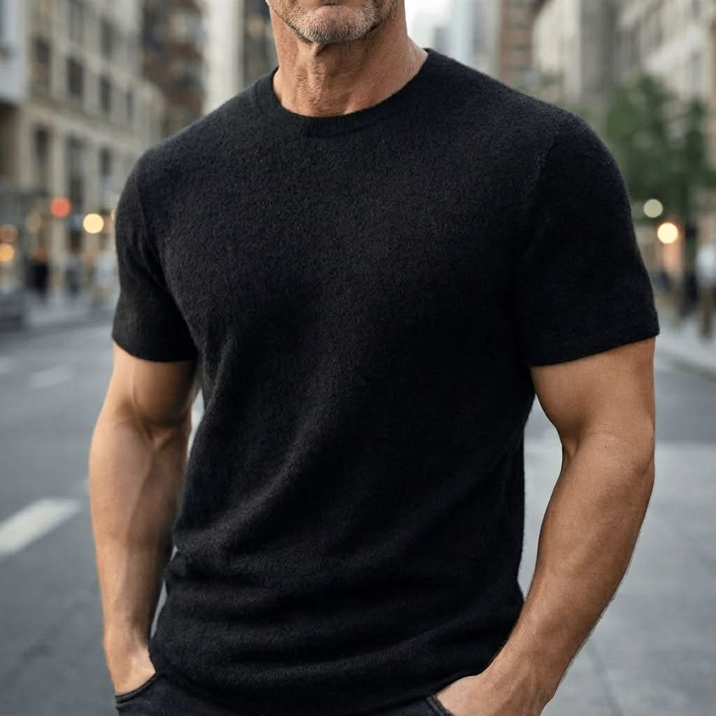 ROBERT CASHMERE-T-SHIRT