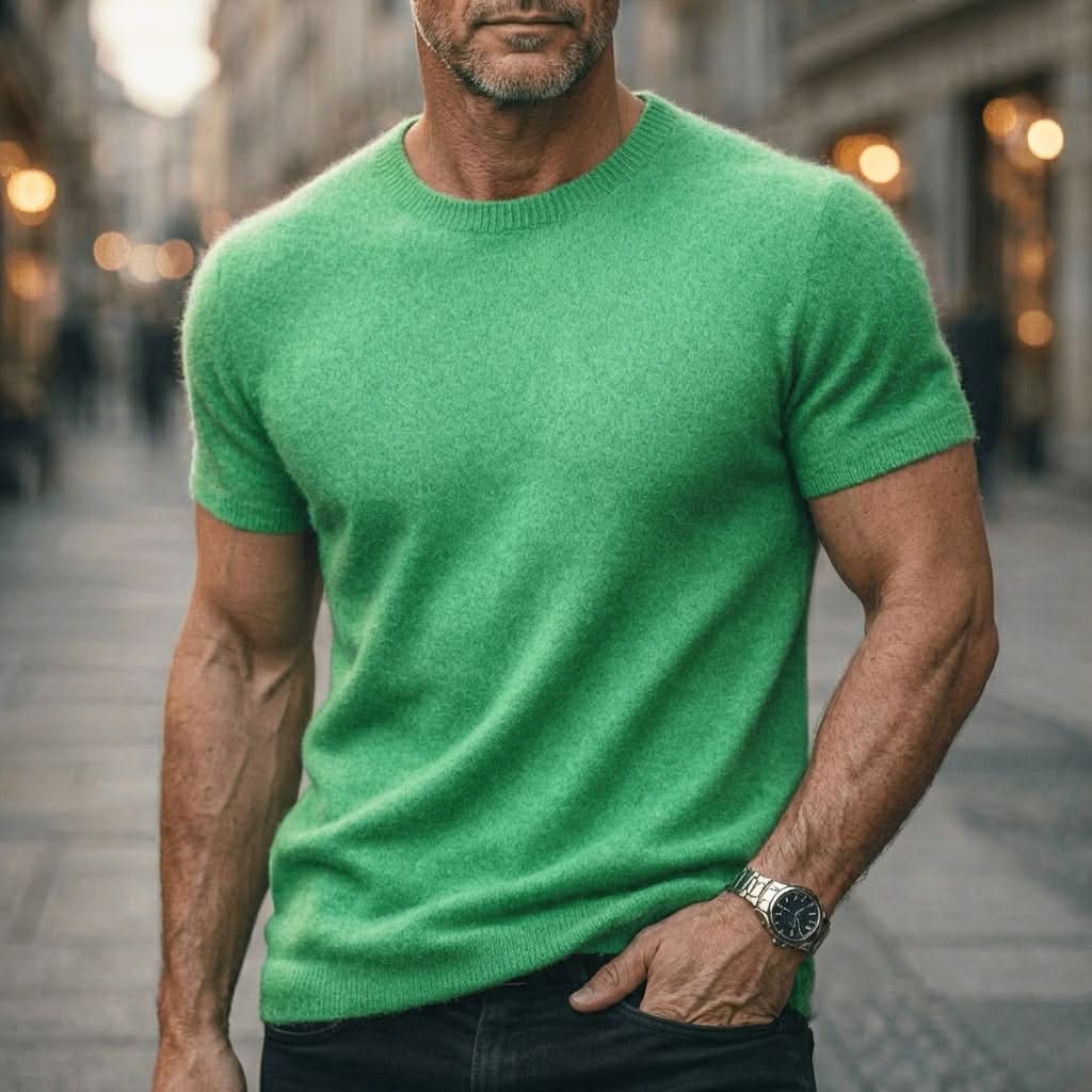 ROBERT CASHMERE-T-SHIRT