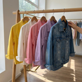 ELODIE COLOURBLOCK-JEANSJACKA