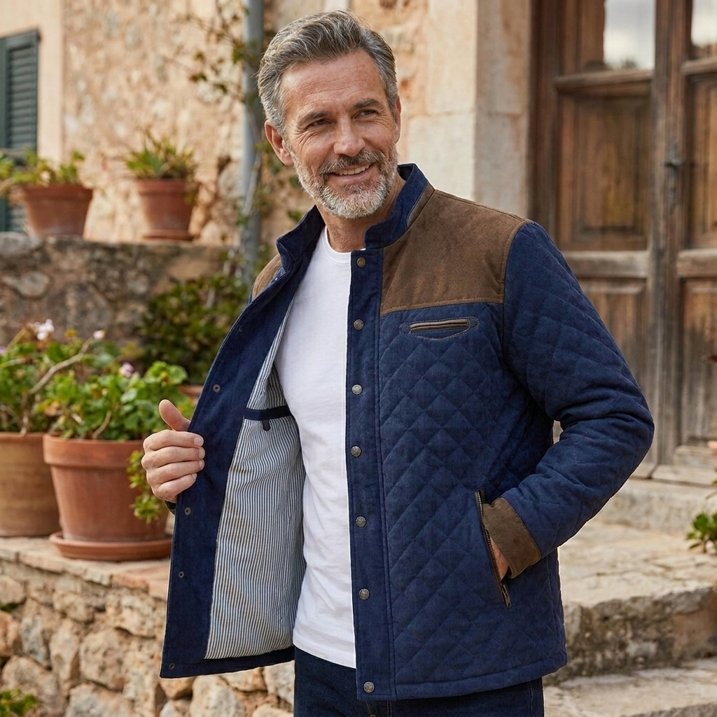 FAIRMONT PATCHWORK-JACKET