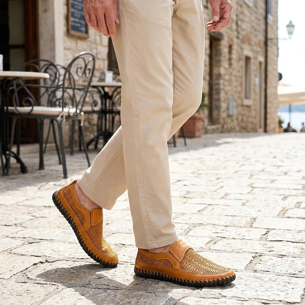 SEBASTIAN MESH-LOAFERS