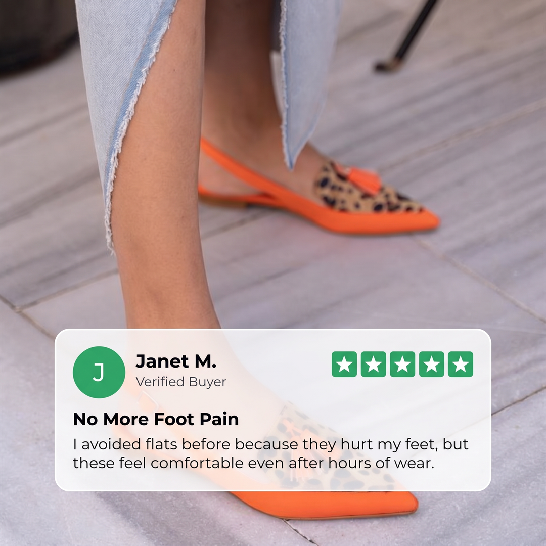 VALENCIA ORANGE BALLETTSKOR