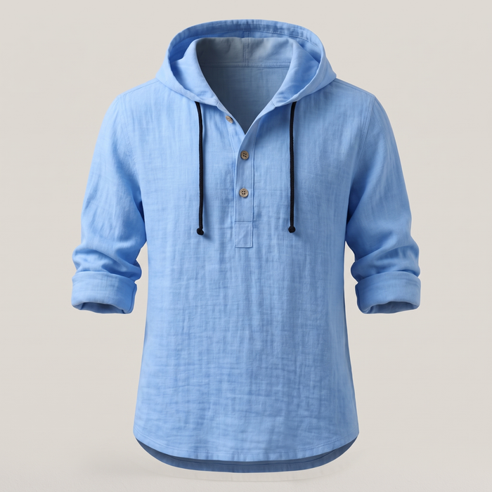 HUDSON HOODIE-SKJORTA
