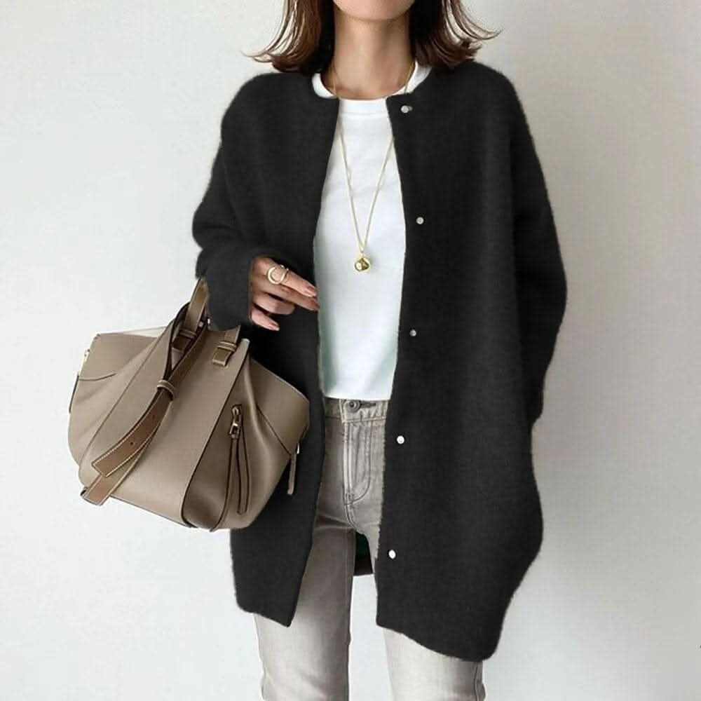 VANNA™ ELEGANT KNAPPAD STICKAD JACKET