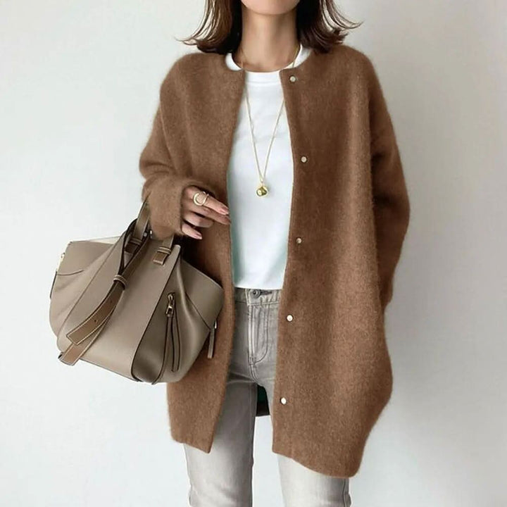 VANNA™ ELEGANT KNAPPAD STICKAD JACKET