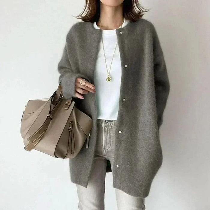 VANNA™ ELEGANT KNAPPAD STICKAD JACKET