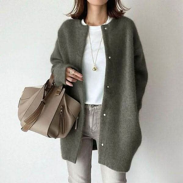 VANNA™ ELEGANT KNAPPAD STICKAD JACKET