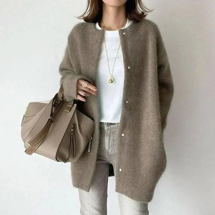 VANNA™ ELEGANT KNAPPAD STICKAD JACKET