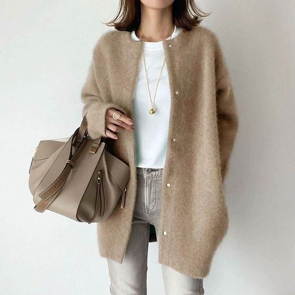 VANNA™ ELEGANT KNAPPAD STICKAD JACKET