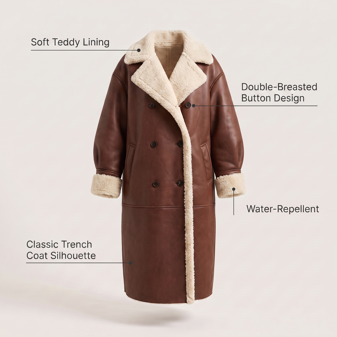 MONROE LYXIG TEDDYCOAT