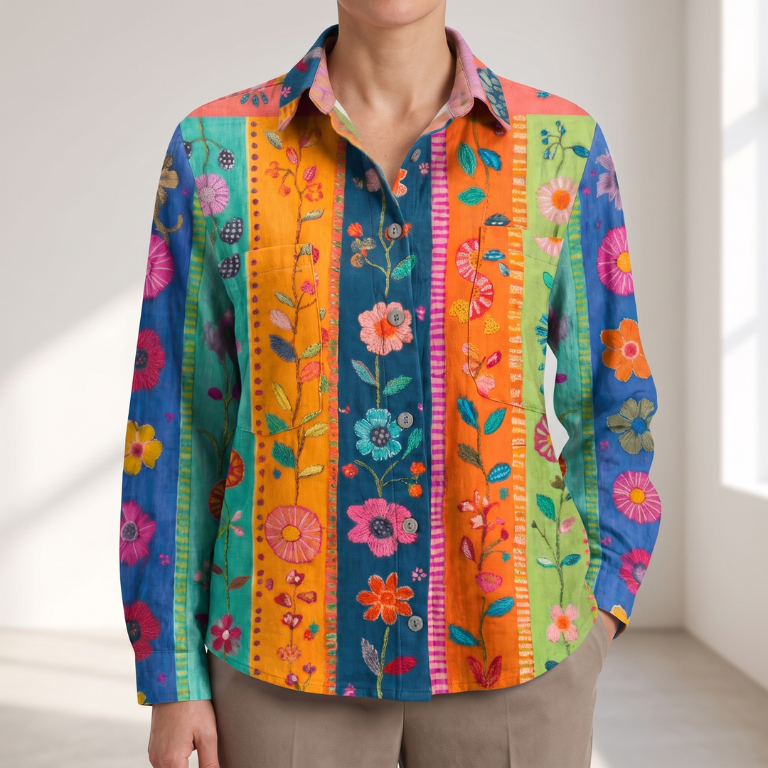 BLUS MED LUSTFRITTER