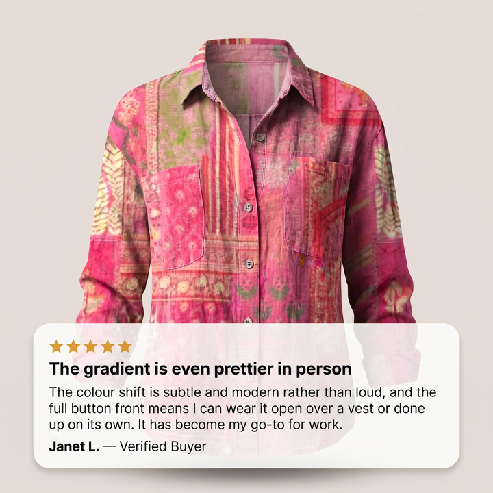 BLUS MED LUSTFRITTER